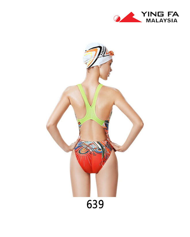 Yingfa 639 one piece racing and training swimsuit